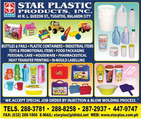 Star Plastic Products Inc. Philippines.